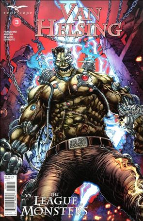 Van Helsing vs the League of Monsters issue 3-D Harvey Tolibao Cover