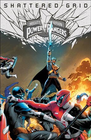 Mighty Morphin Power Rangers: Shattered Grid issue 1-D Trevor Hairsine Holofoil Cover