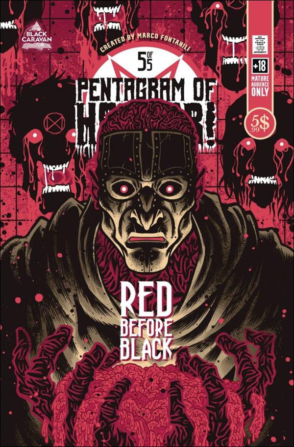 Pentagram of Horror issue 5 Marco Fontanili Cover