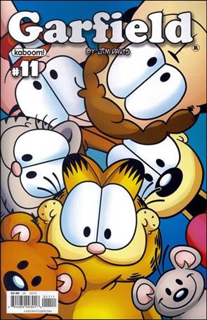 Garfield issue 11 Gary Barker and Dan Davis Cover