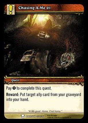 World of Warcraft: Heroes of Azeroth (Base Set) card 350 Chasing A-Me 01
