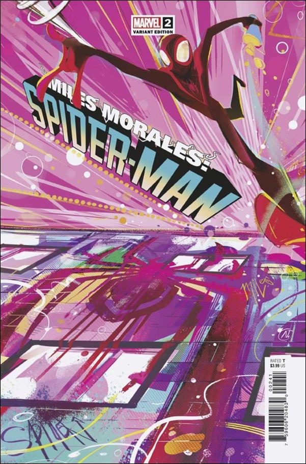 Miles Morales: Spider-Man (2022) issue 2-B Baldari Graffiti Cover