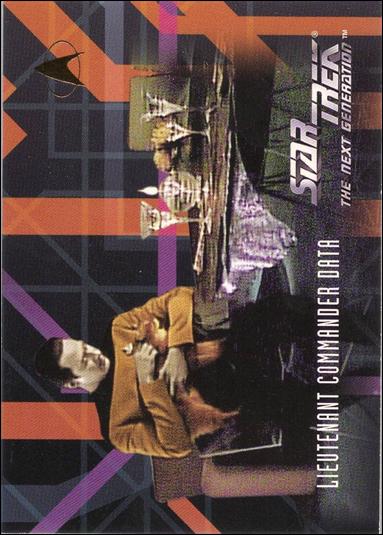 Star Trek: The Next Generation - The Episode Collection Season One (Base Set) card 108 Lieutenant Commander Data