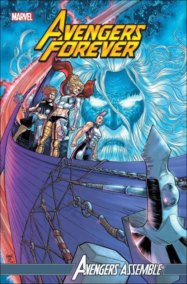 Avengers Forever (2022) issue 13 Aaron Kuder Cover
