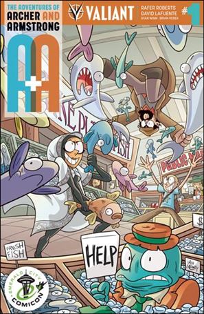 A&A: The Adventures of Archer & Armstrong issue 1-N Ian McGinty Emerald City Comicon Cover