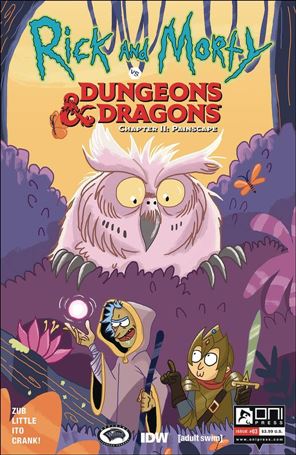Rick and Morty vs Dungeons & Dragons Chapter II: Painscape issue 3-B Gina Allant Cover