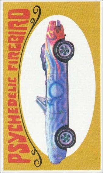 Way Out Wheels (Base Set) card 12 Psychedelic Firebird
