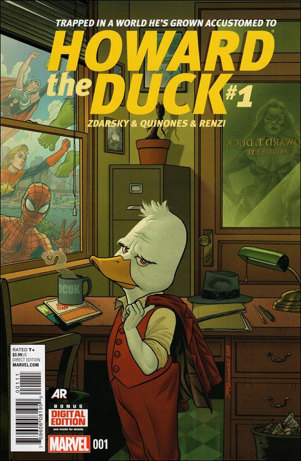 Howard the Duck (2015) issue 1 Joe Quinones Cover