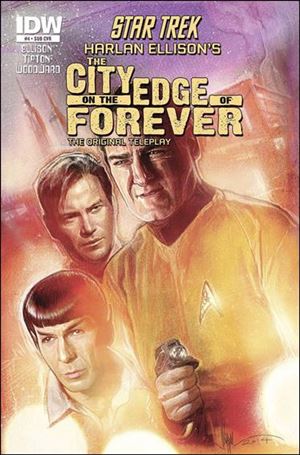 Star Trek: Harlan Ellison's Original The City on the Edge of Forever Teleplay issue 4-B Paul Shipper Subscription Cover