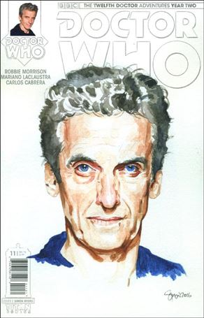 Doctor Who: The Twelfth Doctor Year Two issue 11-C Simon Myers Water Color Cover