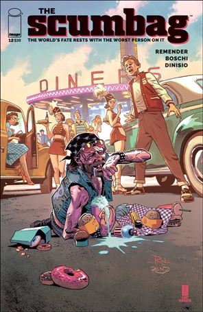 Scumbag issue 12 Roland Boschi Cover