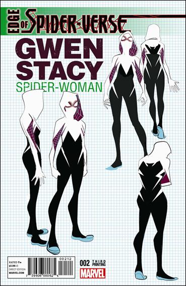 Edge of Spider-Verse (2014) issue 2-D Robbi Rodriquez Design Cover (3rd Printing)