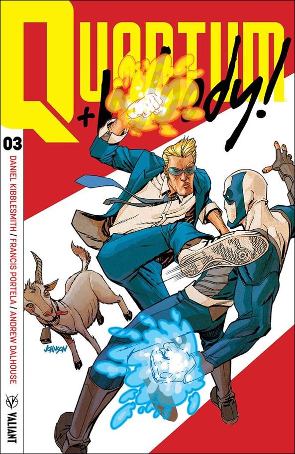 Quantum & Woody (2017) issue 3-D Dave Johnson 1:50 Cover
