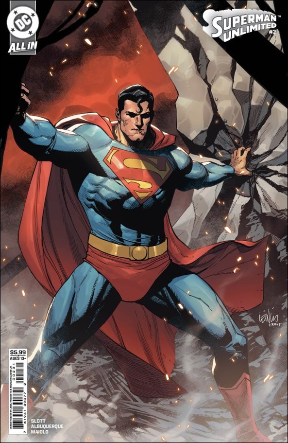 Superman Unlimited (2025) issue 2-B Leinil Francis Yu Cardstock Cover