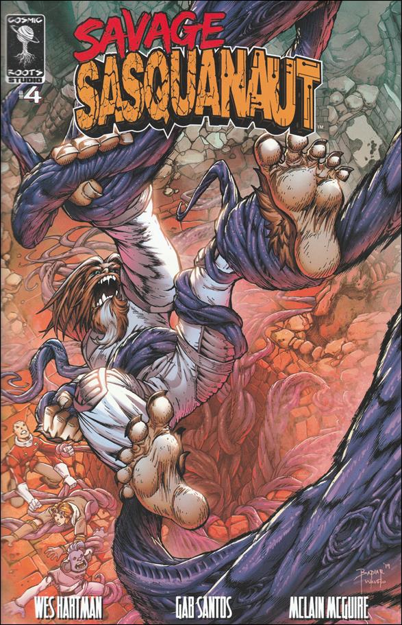 Savage Sasquanaut issue 4-B Craig Babiar Cover