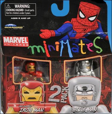 Marvel Minimates (Exclusives) figure 56 Neo Classic Iron Man and Stilt Man