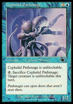 Magic the Gathering: Legions (Base Set) card 31 Cephalid Pathmage