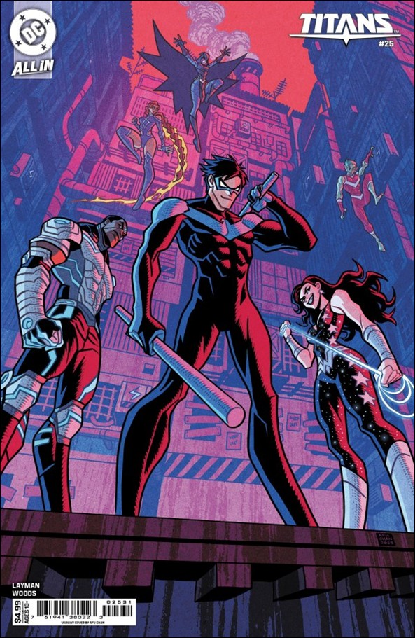 Titans (2023) issue 25-C Afu Chan Cardstock Cover