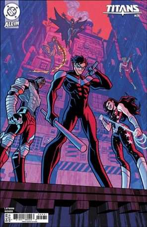 Titans (2023) issue 25-C Afu Chan Cardstock Cover