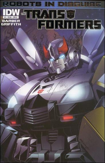 Transformers: Robots in Disguise (2012) issue 1-B Matere Foil-Enhanced "Prowl" Connecting Cover
