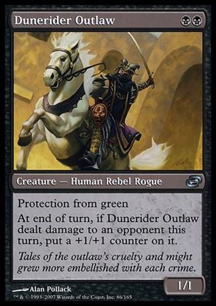 Magic the Gathering: Planar Chaos (Base Set) card 86 Dunerider Outlaw