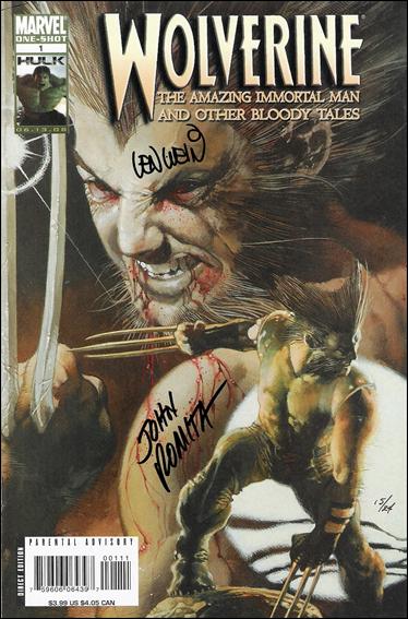 Wolverine: The Amazing Immortal Man and Other Bloody Tales issue 1-B DF (Signed by Len Wein & John Romita Sr.) 1/24