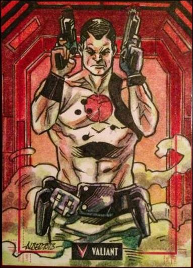 2013 Valiant Comics Preview Trading Card Set (Sketch Card Subset) card AS-01