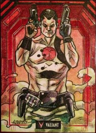 2013 Valiant Comics Preview Trading Card Set (Sketch Card Subset) card AS-01