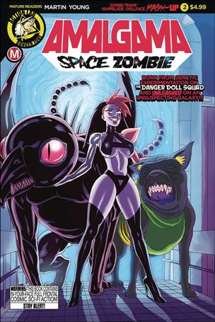Amalgama: Space Zombie issue 2 Winston Young Standard Cover
