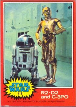 Star Wars: Series 2 (Base Set) card 118 R2-D2 and C-3PO