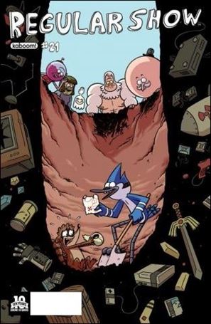 Regular Show issue 21 Andy Hirsch Cover