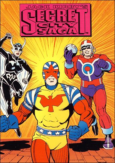 Jack Kirby's Secret City Saga (Base Set) card 12 Secret City Saga