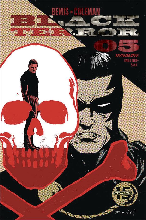 Black Terror (2019) issue 5-B Jorge Fornes Cover