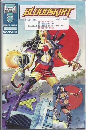 Bloodskirt issue 1-B Limited Trading Card Version 1/600