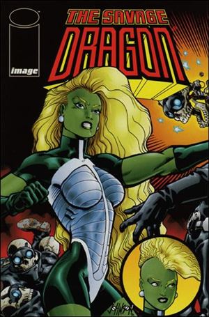 Playmates Toys Mini-Comic: Savage Dragon issue nn-C Dave Johnson Cover