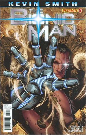 Bionic Man issue 5-B Jonathan Lau 1:10 Cover