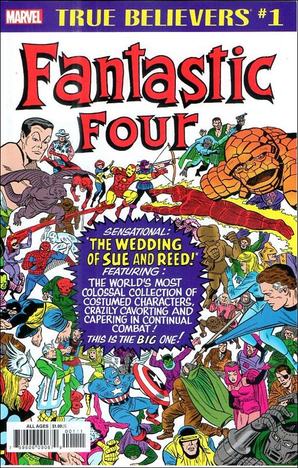 True Believers: Fantastic Four - The Wedding of Reed & Sue issue 1 True Believers Edition