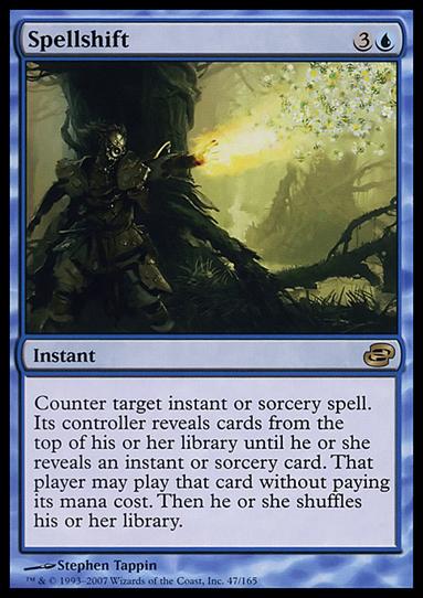 Magic the Gathering: Planar Chaos (Base Set) card 47 Spellshift