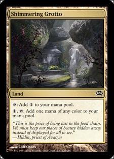 Magic the Gathering: Planechase 2012 Edition (Base Set) card 126 Shimmering Grotto
