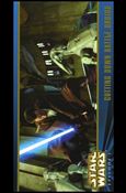 Star Wars: Episode I Widevision: Series 2 (Box Topper Subset) card 2 of 3 Cutting Down Battle Droids