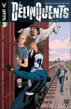 Delinquents issue 3 Paolo Rivera Cover