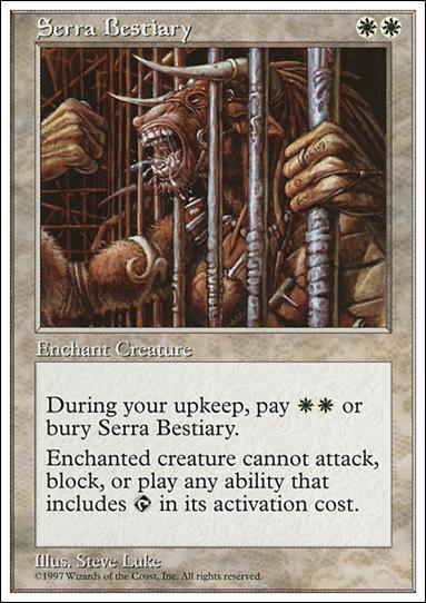 Magic the Gathering: 5th Edition (Base Set) card 60 Serra Bestiary