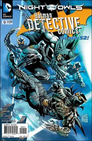 Detective Comics (2011) issue 9 Tony Daniel Standard Cover