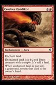 Magic the Gathering: Worldwake (Base Set) card 78 Crusher Zendikon