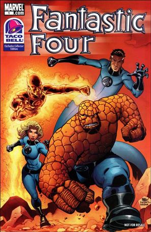 Taco Bell Exclusive Collector Edition: Fantastic Four issue 1-B Unbagged