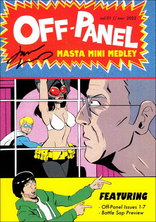 Off-Panel: Masta Mini Medley issue 1 MastaJWood Homage Cover