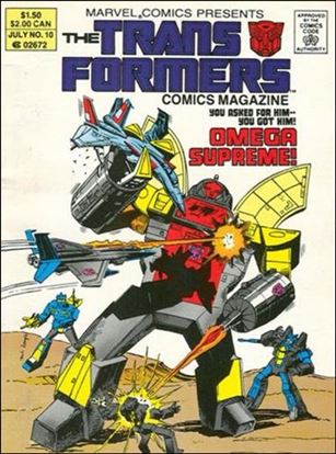Transformers Comics Magazine Cover Image 2