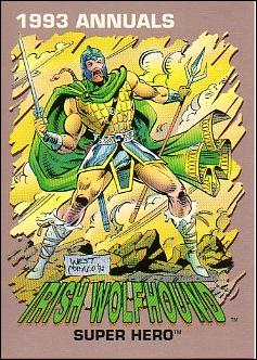 Marvel 1993 Annuals (Base Set) card 18 Irish Wolfhound