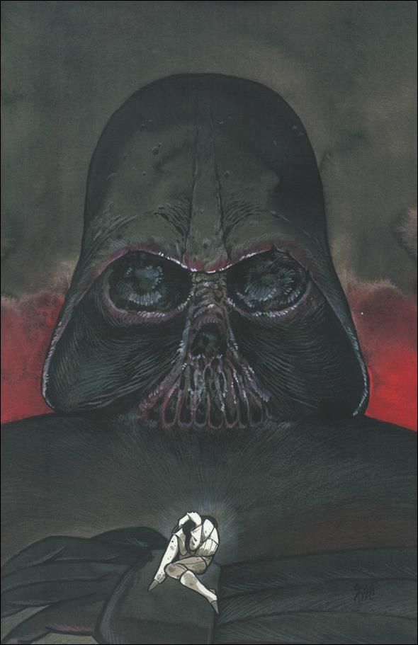 Star Wars: Darth Vader - Black, White & Red issue 1-Q Peach Momoko ComicInspiration.com Virgn Cvr 1/1000