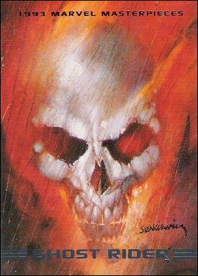 1993 Marvel Masterpieces (Base Set) card 13 Ghost Rider